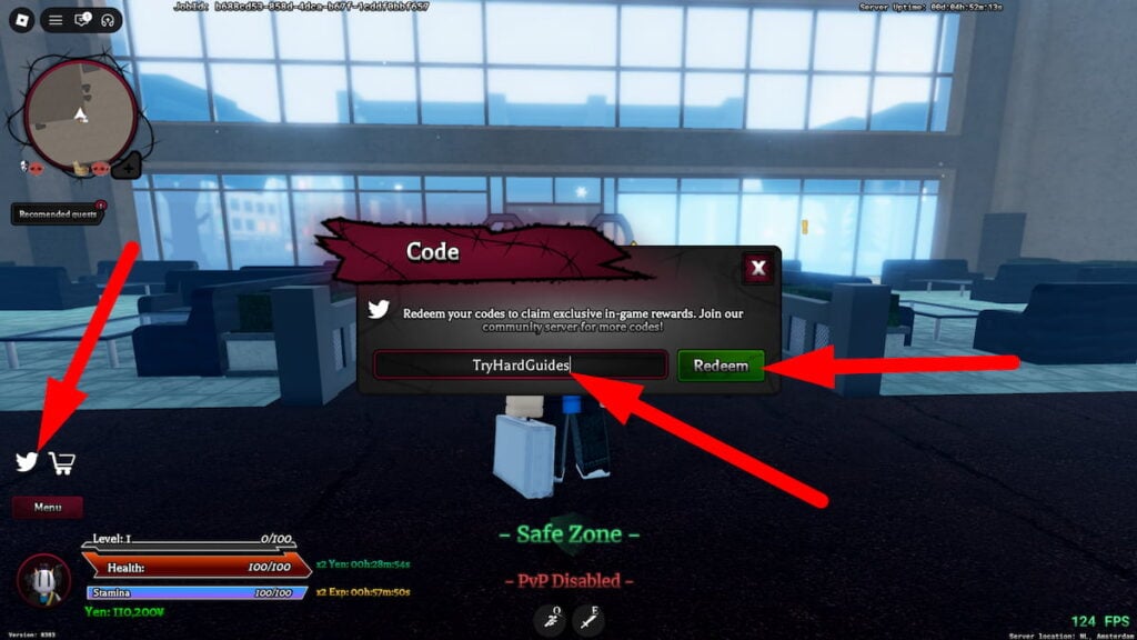 How To Redeem Codes In Kanom Tokyo Roblox