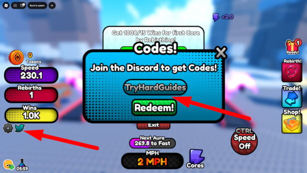 Outrun A Speedster Codes Upd June 2026 Try Hard Guides How To Redeem Codes In Outrun A Speedster Roblox 616x347 