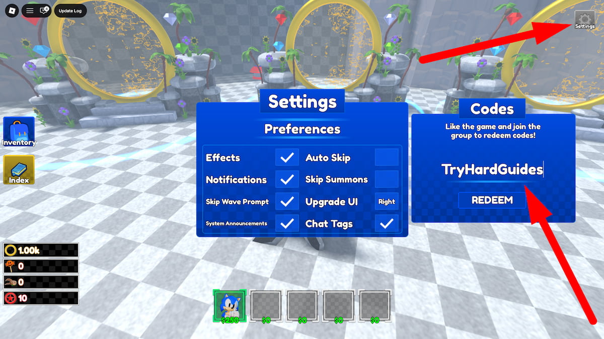 Project Sonic TD Codes [QoL Update] (September 2026) - Try Hard Guides