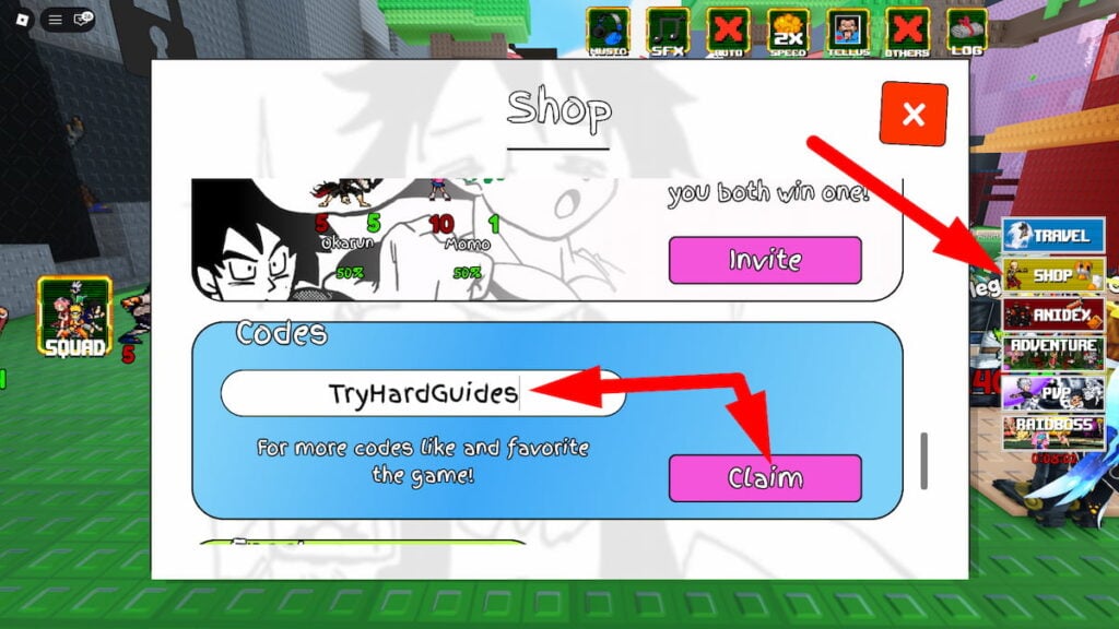 How To Redeem Codes In AniPixels Roblox