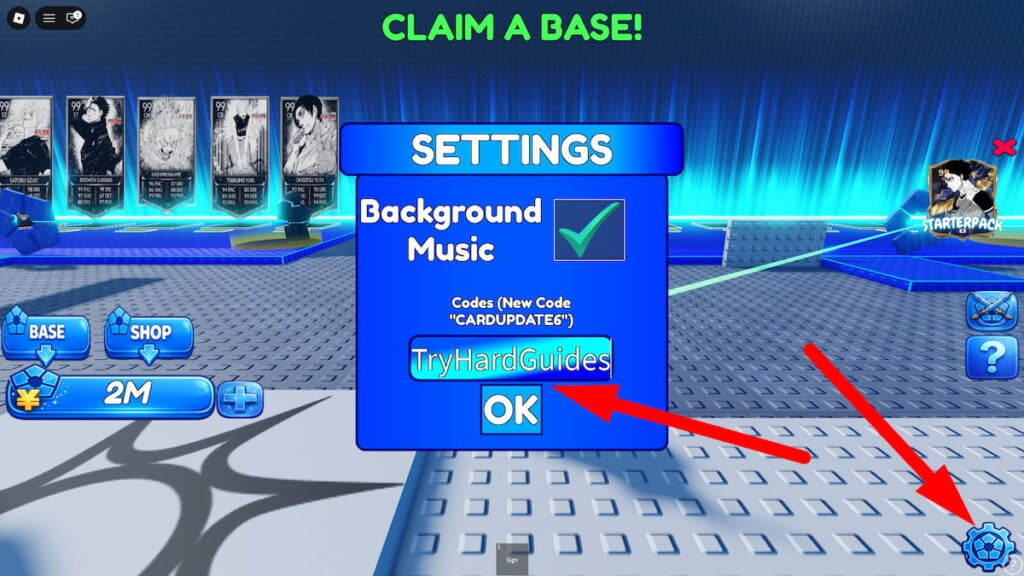 How To Redeem Codes In Blue Lock Card Battles Roblox
