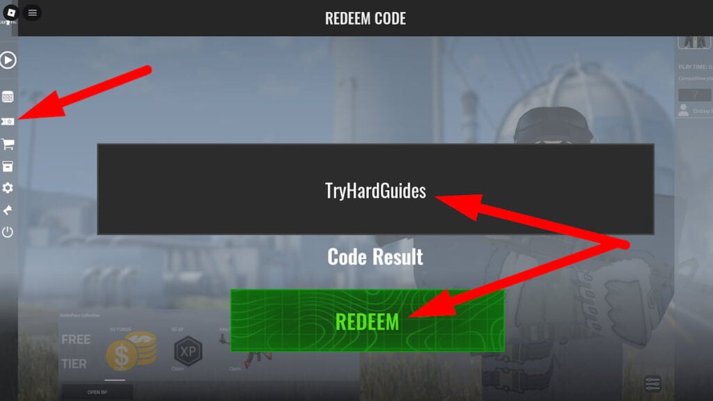 How To Redeem Codes In Counter Blox Re Imagined Roblox