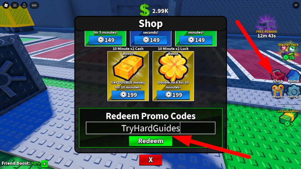 How To Redeem Codes In Museum RNG Roblox