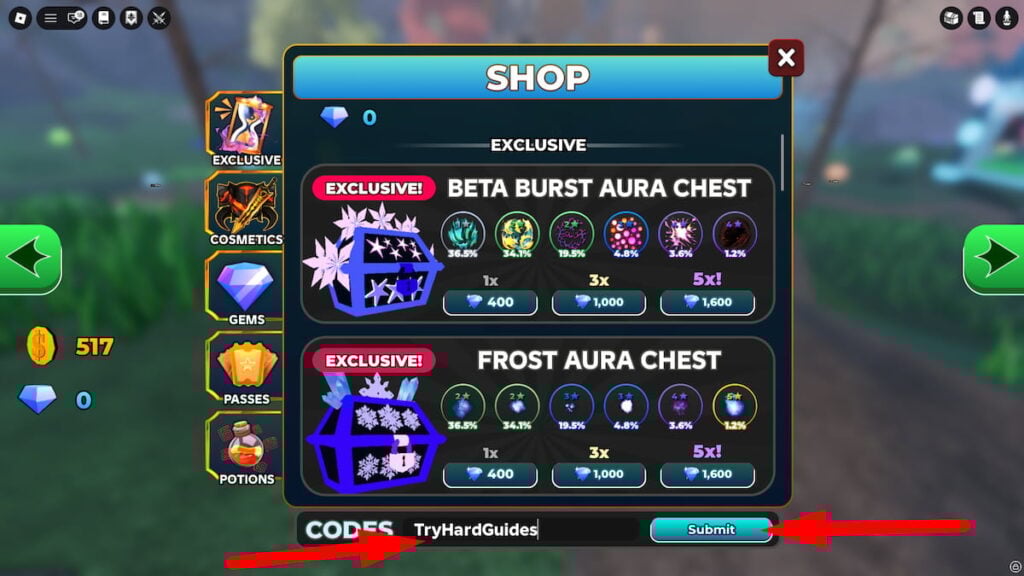 How To Redeem Codes In Slay A Slime Roblox