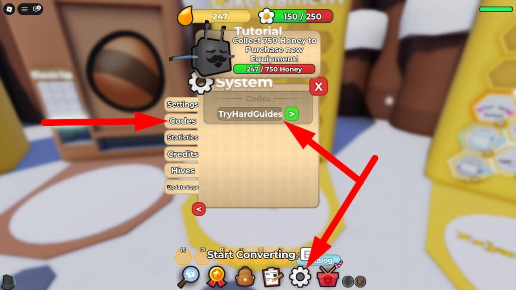 How To Redeem Codes In The Bees Kingdom 2 Roblox