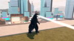 Roblox Project Universe A Godzilla Kaiju Firing A Beam Of Energy From Mouth Near A City