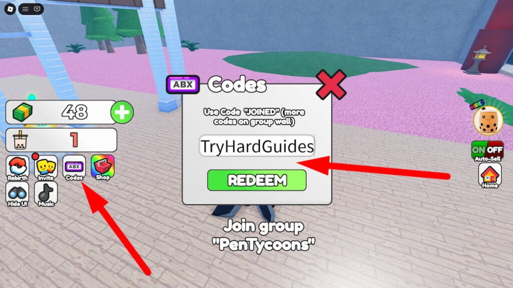 How To Redeem Codes In Boba Store Tycoon Roblox