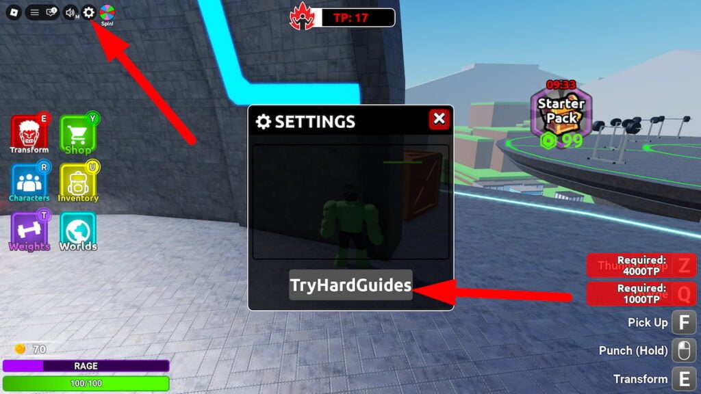 How To Redeem Codes In Muscle Transform Simulator Roblox
