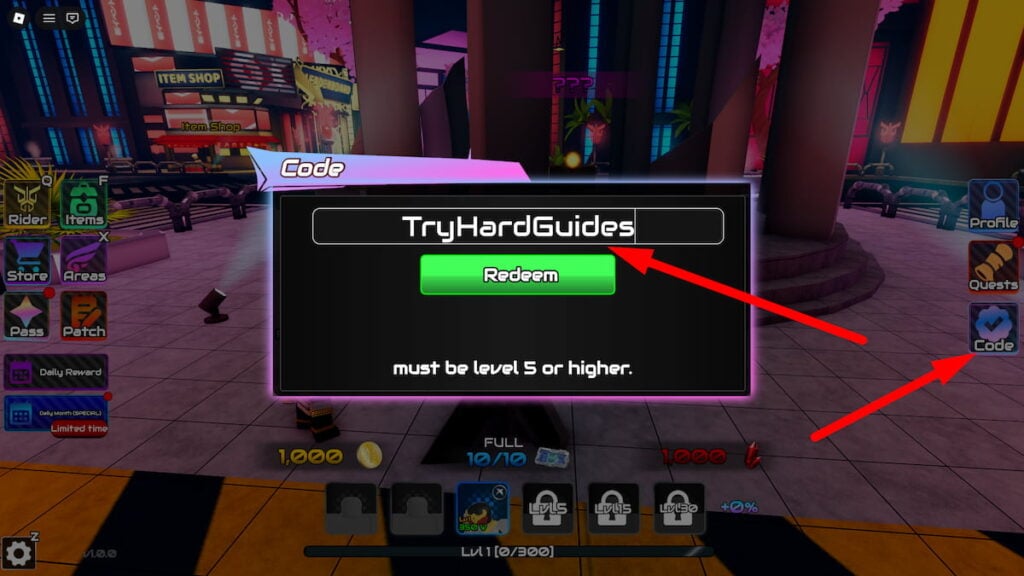 How To Redeem Codes In Rider Defenders Roblox