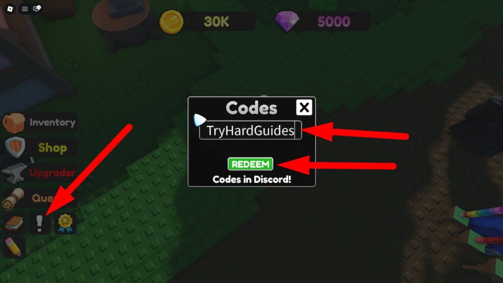 How To Redeem Codes In Robong Megabonk Roblox