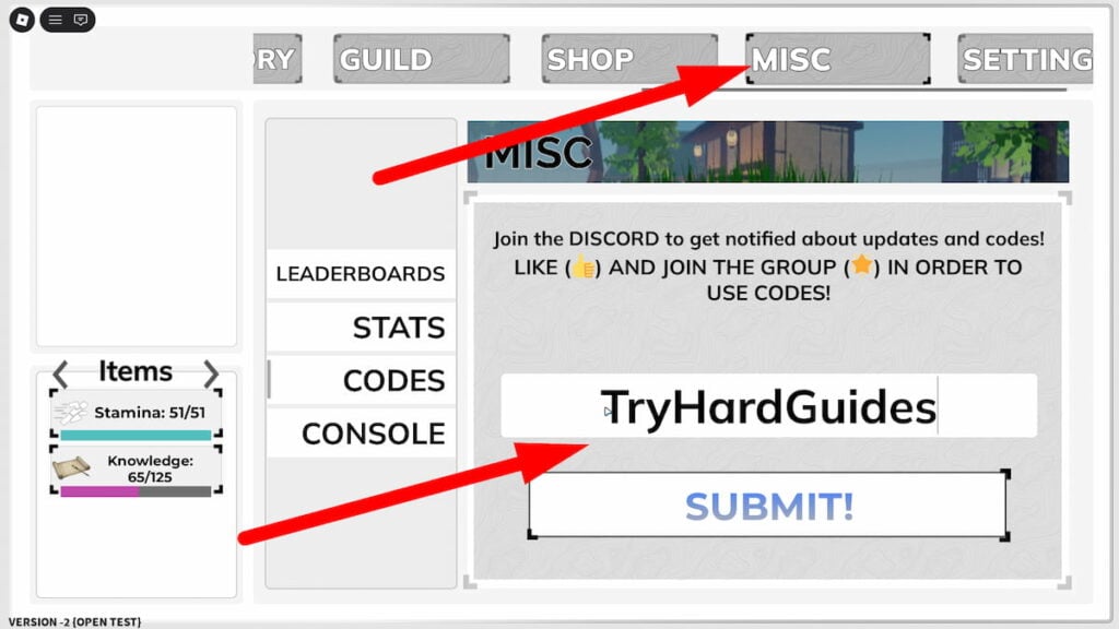 How To Redeem Codes In Chasing Immortality Roblox