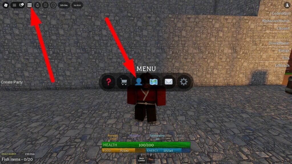 How To Redeem Codes In Elementalism Roblox
