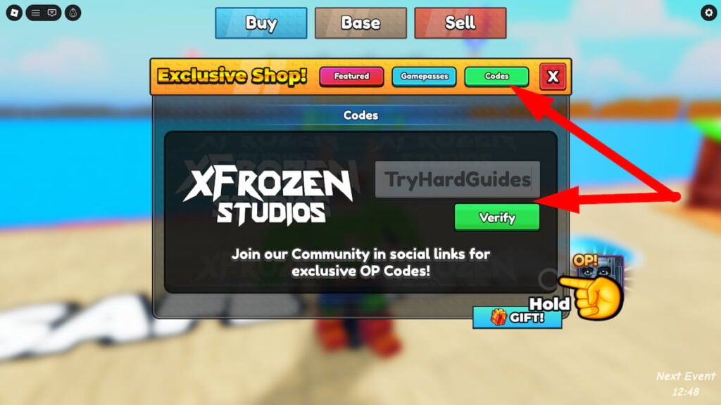 How To Redeem Codes In Open Sea For Brainrots Roblox