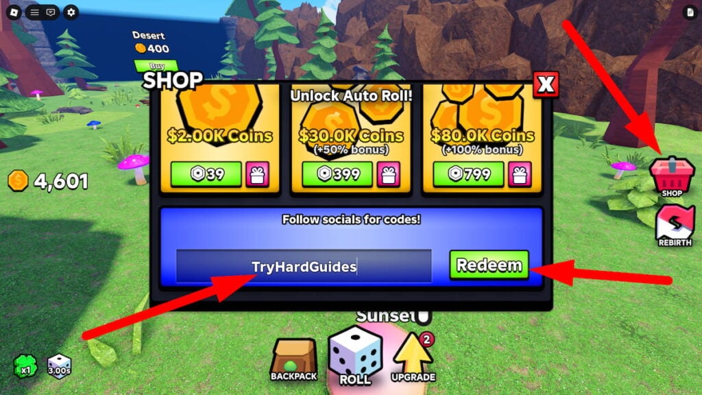 How To Redeem Codes In Slime RNG Roblox