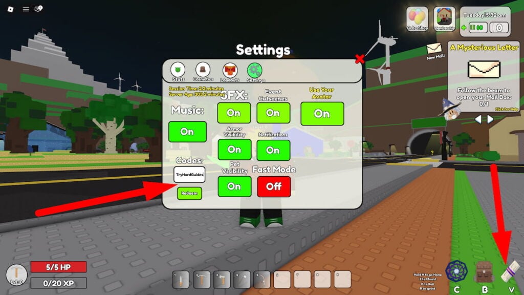 How To Redeem Codes In The Cul De Sac Roblox