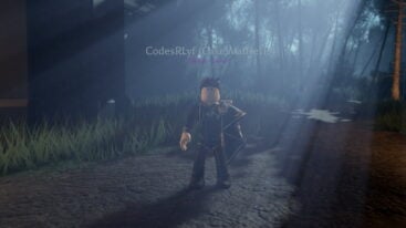 Roblox Brown Spiky Haired Avatar Wearing Black Fancy Noble Clothes Standing Outside Near Grass As Moonlight Glows Through Trees