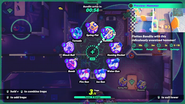 Bandit Trap Traps