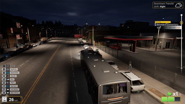 Bus Bound Night