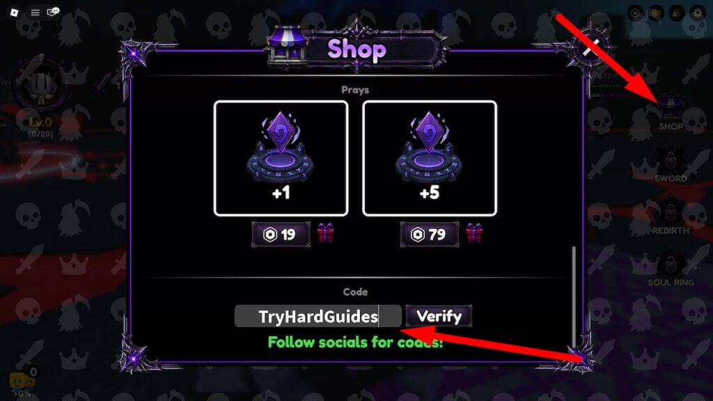 How To Redeem Codes In 1 DMG Per Revive Roblox
