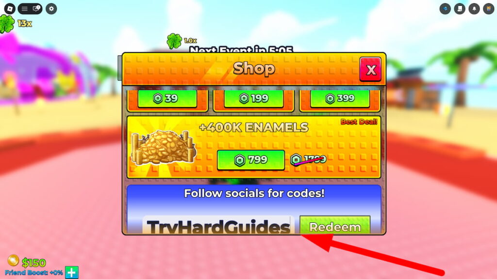 How To Redeem Codes In Cavity Crushers Roblox