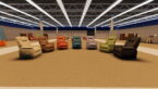 Roblox Complex Furnishings Tons Of Different Colored Armchairs In A Semi Circle