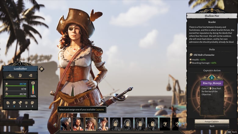 Corsair Cove Captain