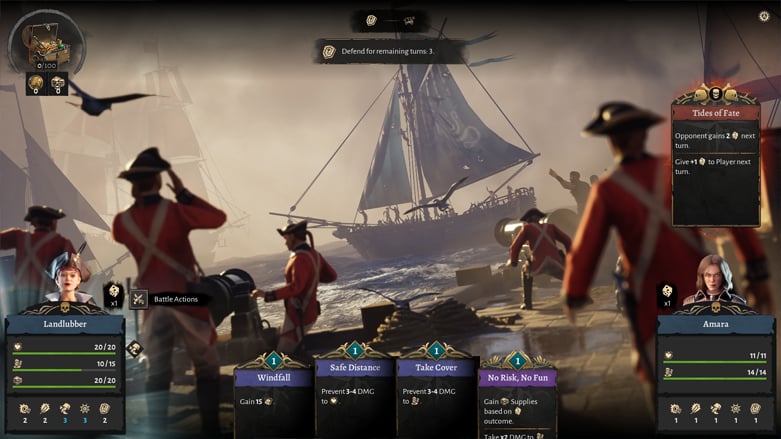 Corsair Cove Combat