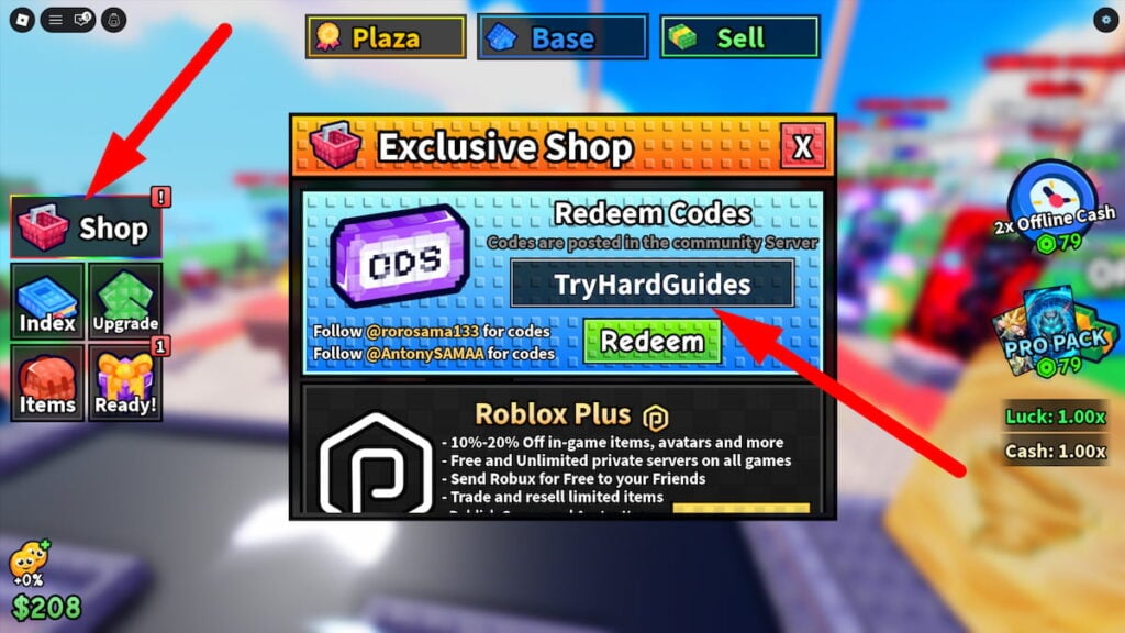 How To Redeem Codes In Anime Card Farm Roblox