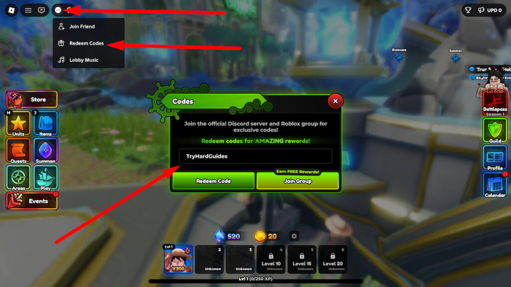 How To Redeem Codes In Anime Expeditions Roblox