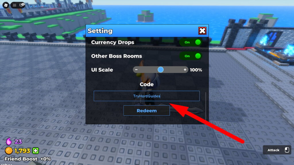 How To Redeem Codes In Be The Final Boss Roblox