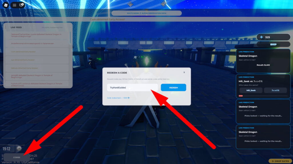 How To Redeem Codes In Grand Alfheim Roblox