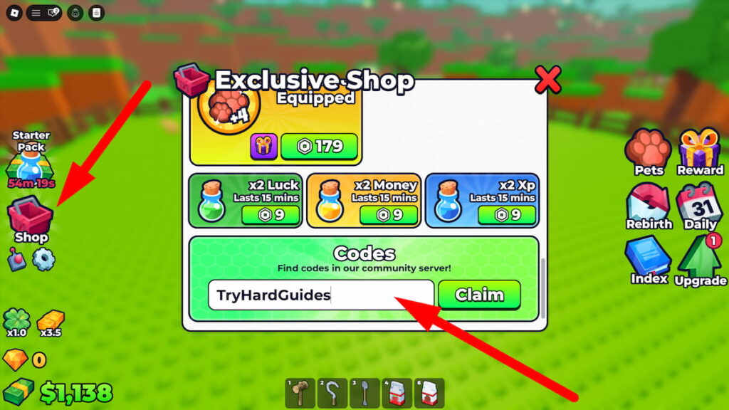 How To Redeem Codes In Hatch Your Pet Roblox