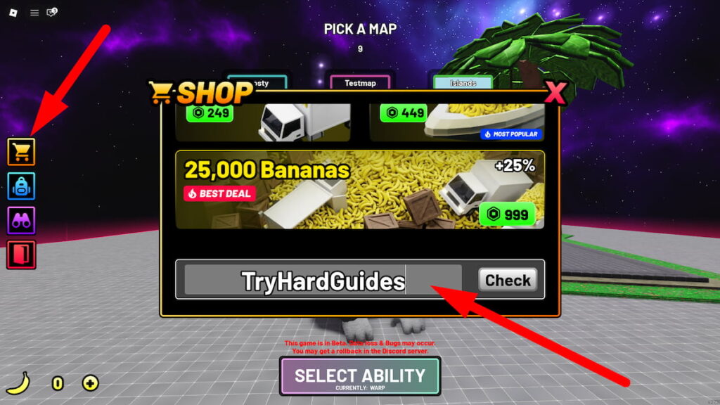 How To Redeem Codes In Just Yeet Bro Roblox
