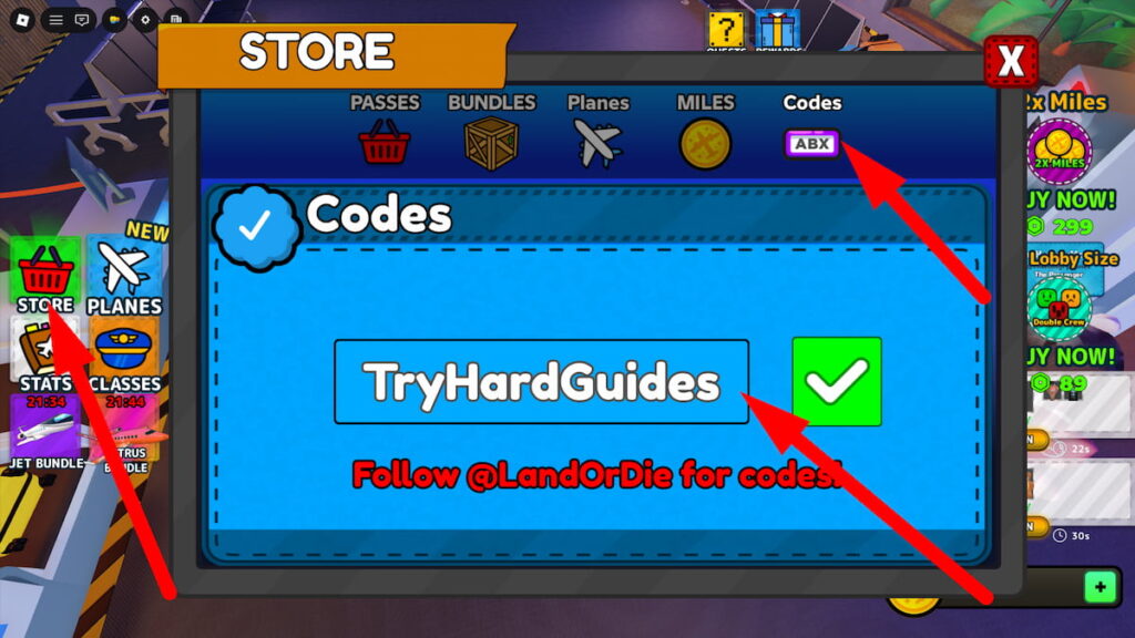 How To Redeem Codes In Land Or Die Roblox