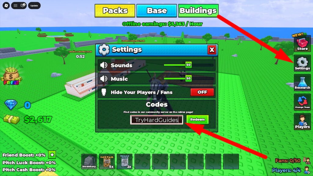 How To Redeem Codes In Mini Cup Roblox