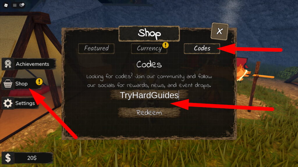 How To Redeem Codes In Nightfall Roblox