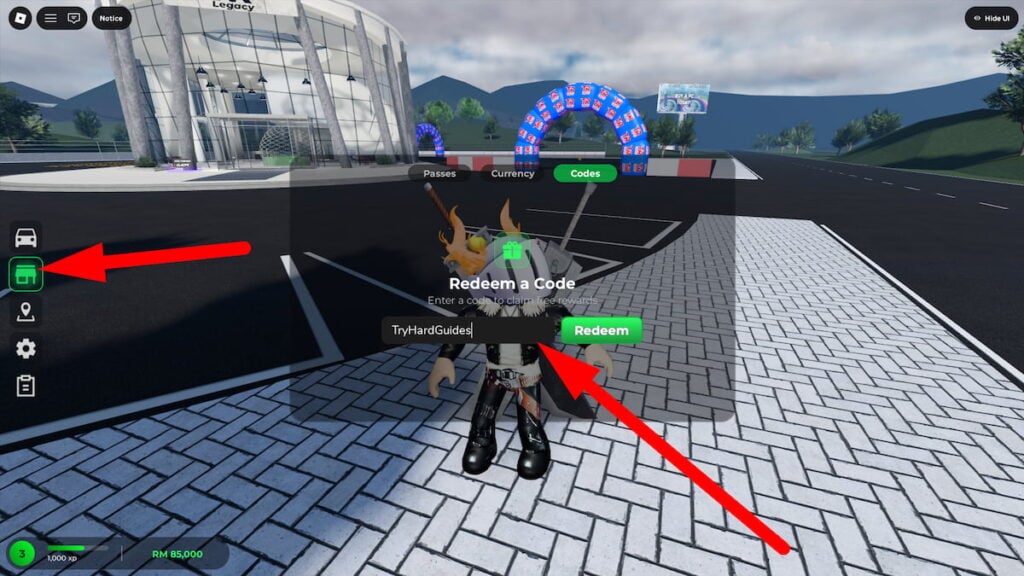 How To Redeem Codes In TR Legacy Roblox