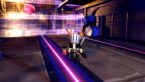 Roblox Anime Origins Avatar Wearing Silver Helmet Black Clothes Two Giant Swords On Back Standing Near A Area Closed Barrier