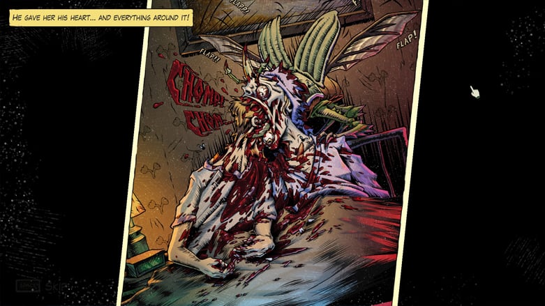 Creepshow Comic Panel