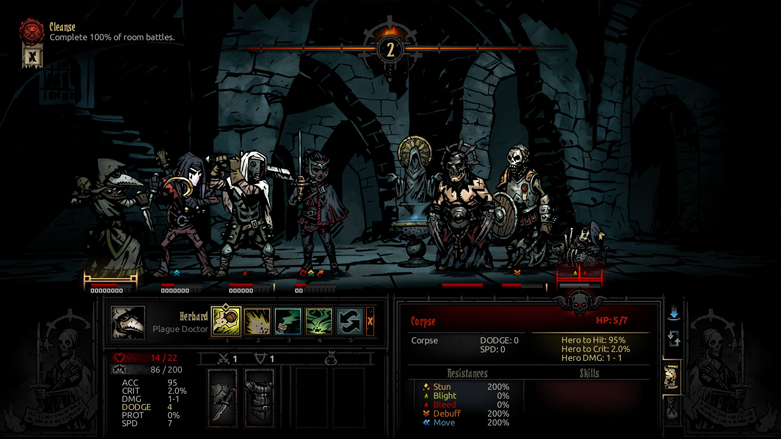 Darkest Dungeon The Fires Edge Duelist Party