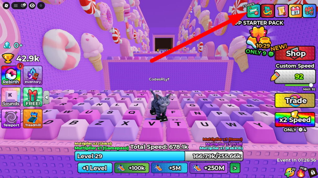 How To Redeem Codes In 1 Kitten Keyboard Escape Roblox