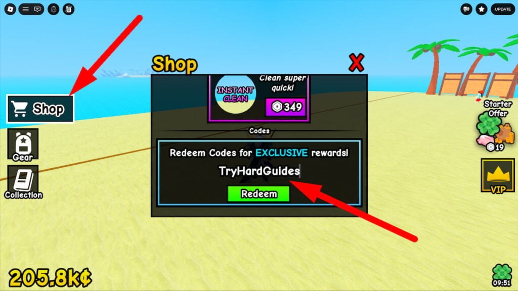 How To Redeem Codes In Dig Clean Roblox