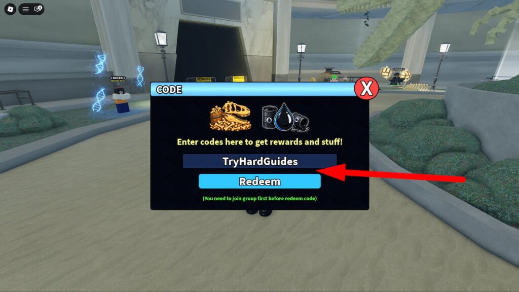 How To Redeem Codes In Dino World Roblox
