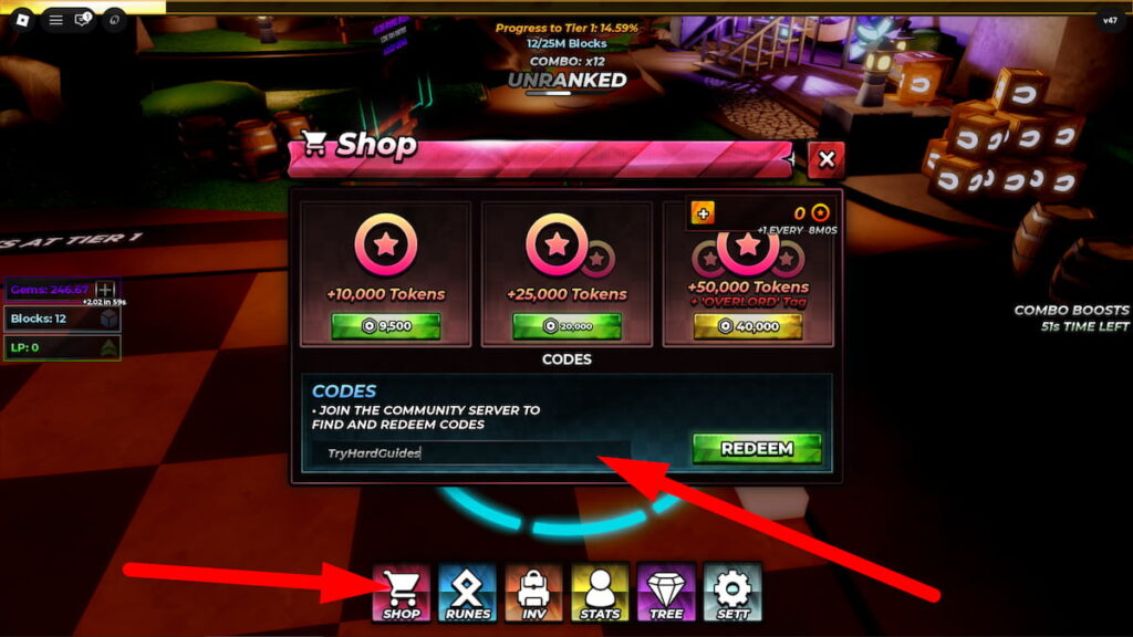 How To Redeem Codes In Magnet Incremental Roblox