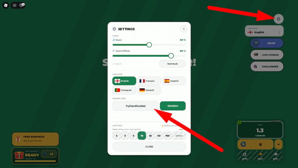 How To Redeem Codes In Start Your Soccer Career Roblox