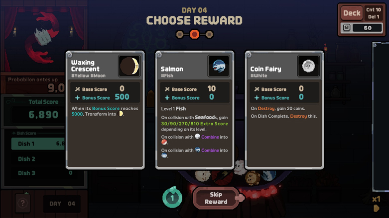 Kinny And The Cosmic Cauldron Rewards
