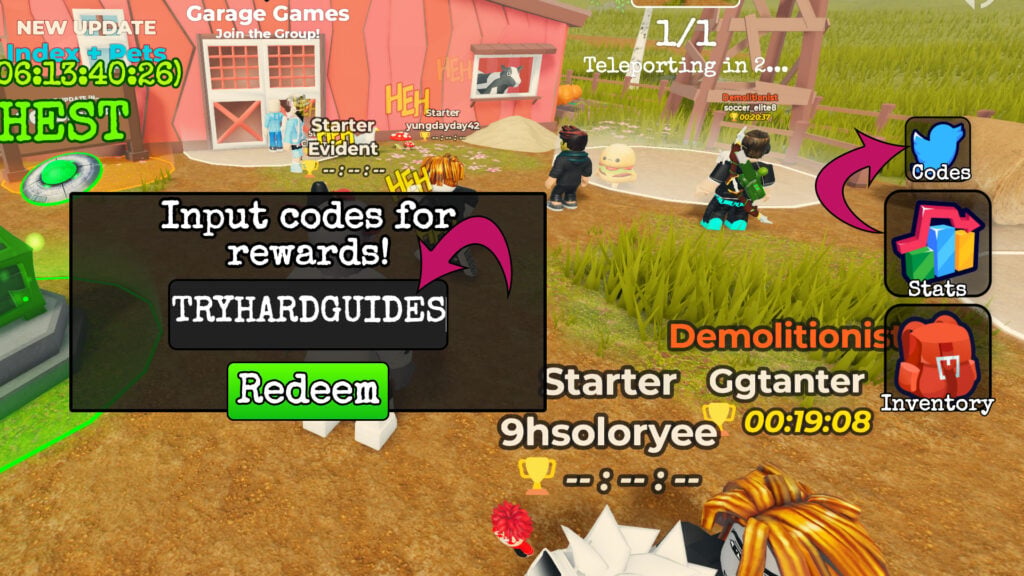 How To Redeem A Code In Search For The Needle