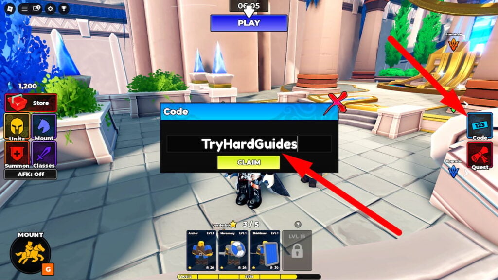 How To Redeem Codes In Command An Army Roblox