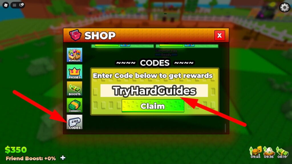 How To Redeem Codes In Hatch And Fry Roblox