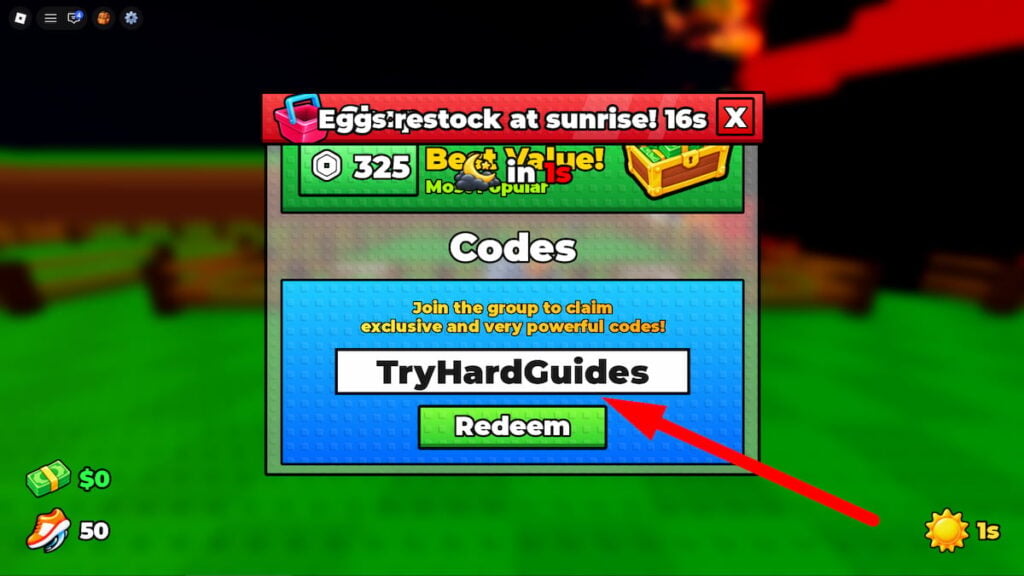 How To Redeem Codes In Jump To Steal An Egg Roblox
